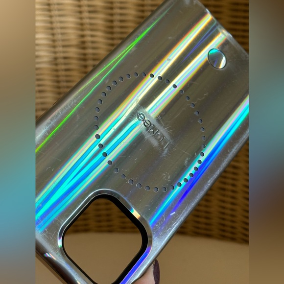 Paris Hilton Lumee Halo Holographic Selfie Cell Case Fits Apple 12 Pro Max - Picture 13 of 15